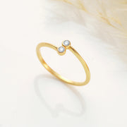 Dual Birthstone Ring - Lyphiyes